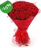 51 adet kırmızı gül buketi özel hissedenlere  Erzurum çiçek servisi , çiçekçi adresleri 