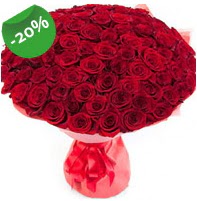 Özel mi Özel buket 101 adet kırmızı gül  Erzurum çiçek gönderme 