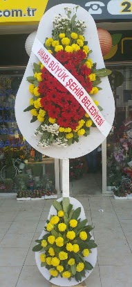 Çift katlı düğün nikah açılış çiçek modeli  Erzurum çiçek online çiçek siparişi 