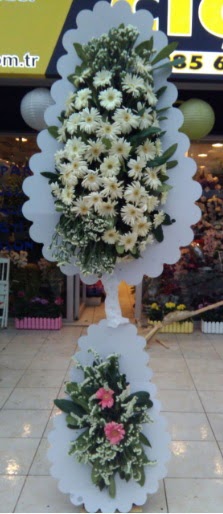 Çift katlı düğün nikah açılış çiçeği  Erzurum cicekciler , cicek siparisi 