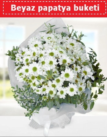 Beyaz Papatya Buketi  Erzurum çiçek yolla 